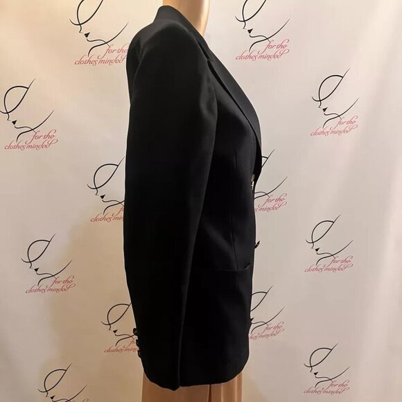 Breckenridge. Size Medium. Navy Double Breasted Blazer. No other labels. WTC - Picture 4 of 7